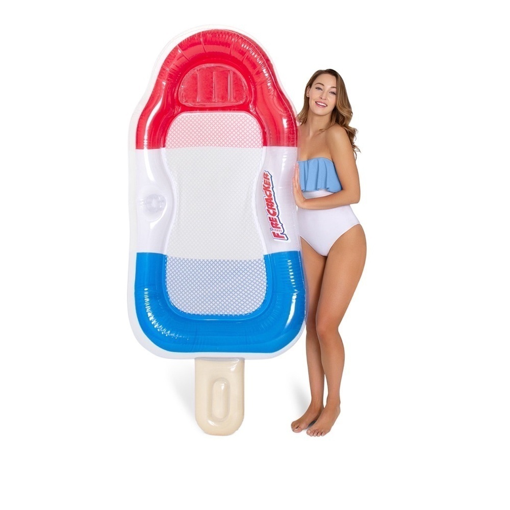 Firecracker giant Popsicle Lounge pool float - Picture 9 of 9